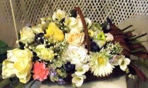 A BASKET OF FLOWERS